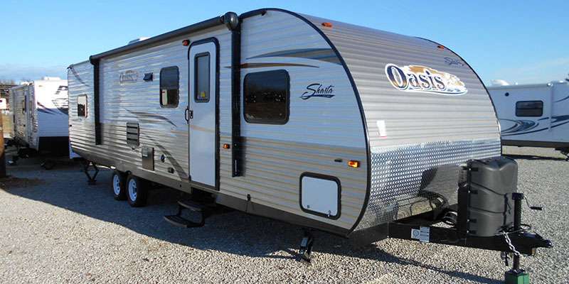 Travel Trailer 1-silde, bunk beds, 30QB