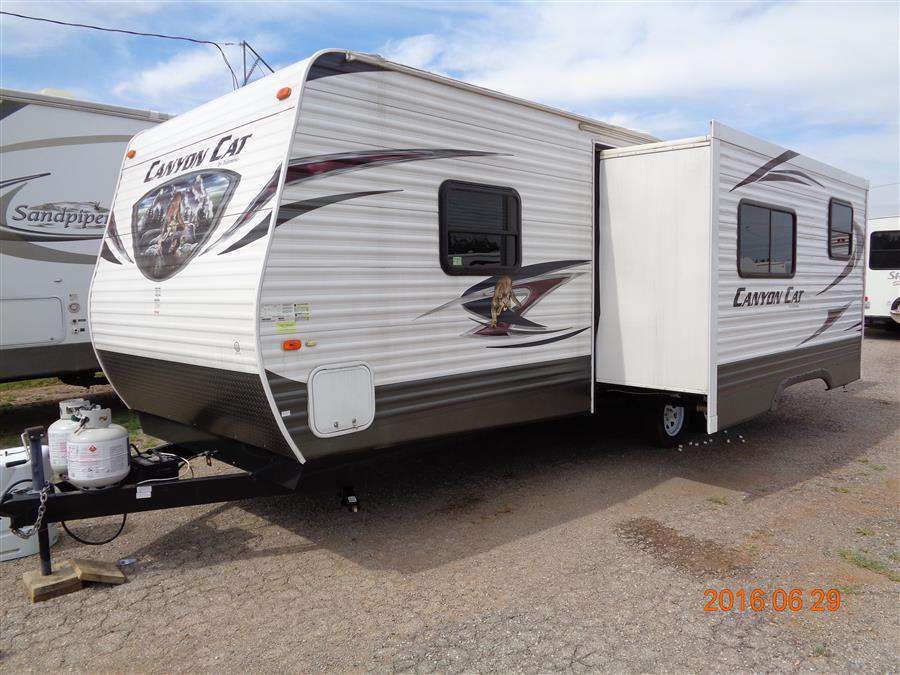 Travel Trailer - 1 Slide - Puma Canyon Cat - 26FBSC