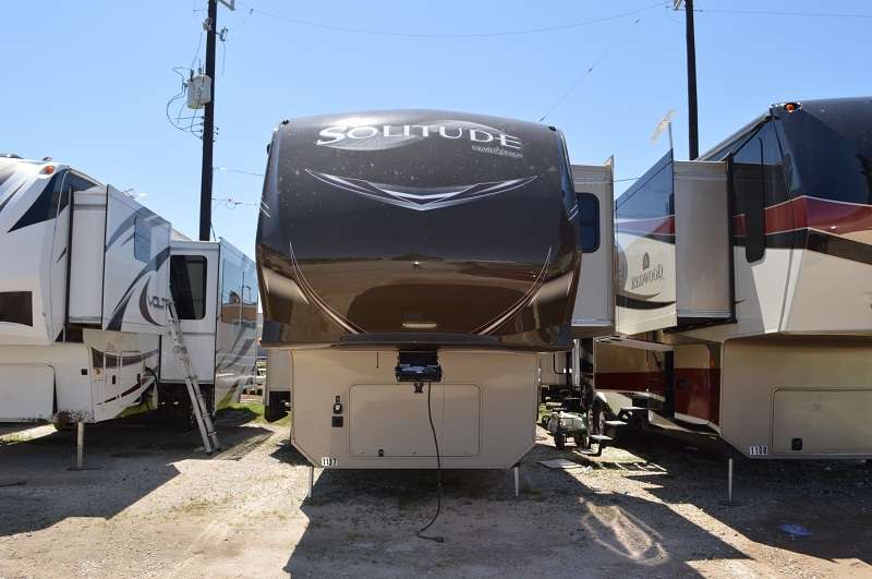 5th Wheel Trailer - 5 Slide Outs - Solitude 366DEN - Not Gooseneck Compatible