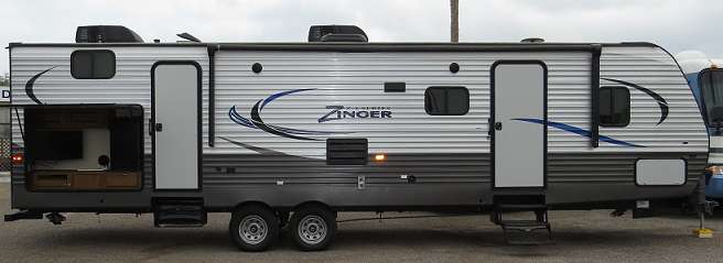 Travel Trailer - 2 Slide Out Zinger 32HSB
