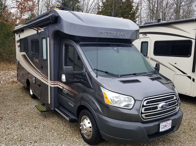 2018, 1 Slide Out, Winnebago Fuse 23A Diesel