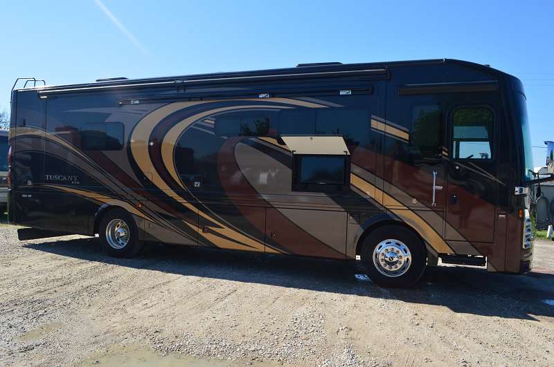 Class A - Diesel Pusher - 3 Slide Outs - Tuscany XTE 34ST