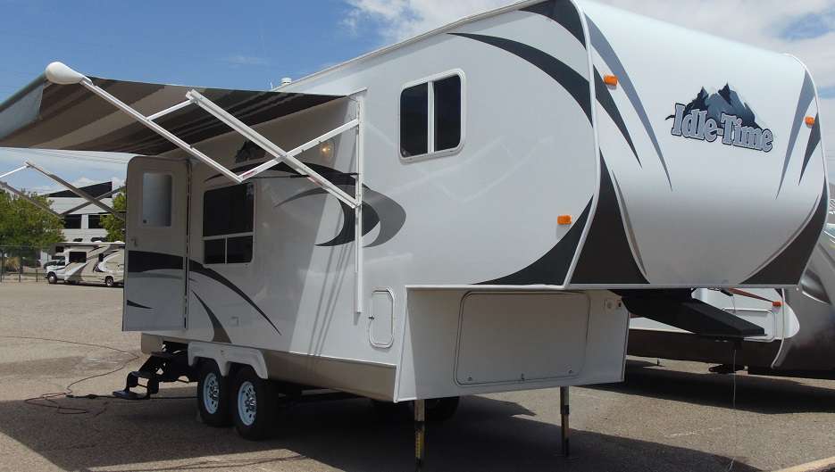 5th Wheel - 1 Slide out Idle Time