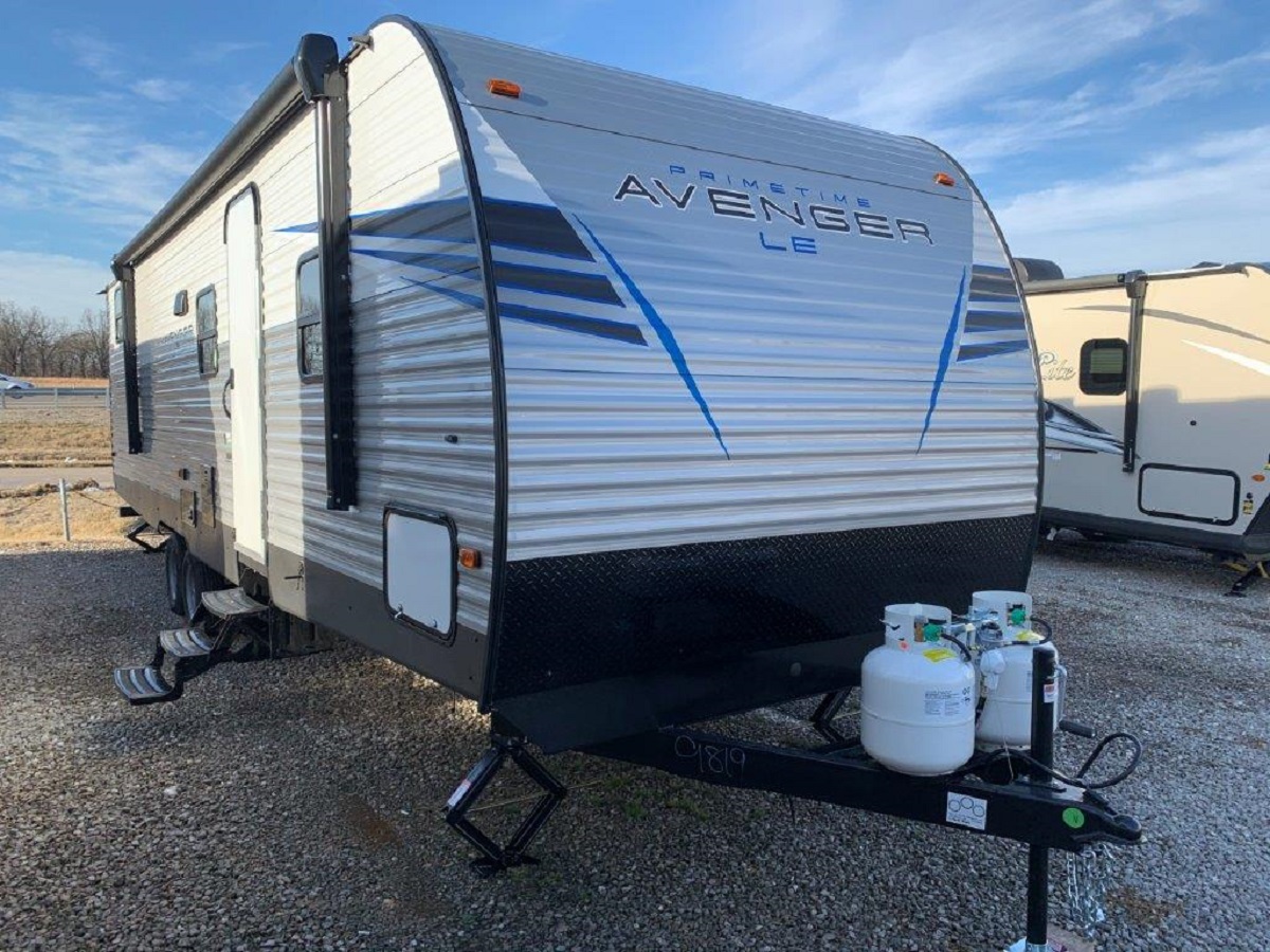 1-Slide, Avenger 28QBSLE, w/bunks, Sleeps 8