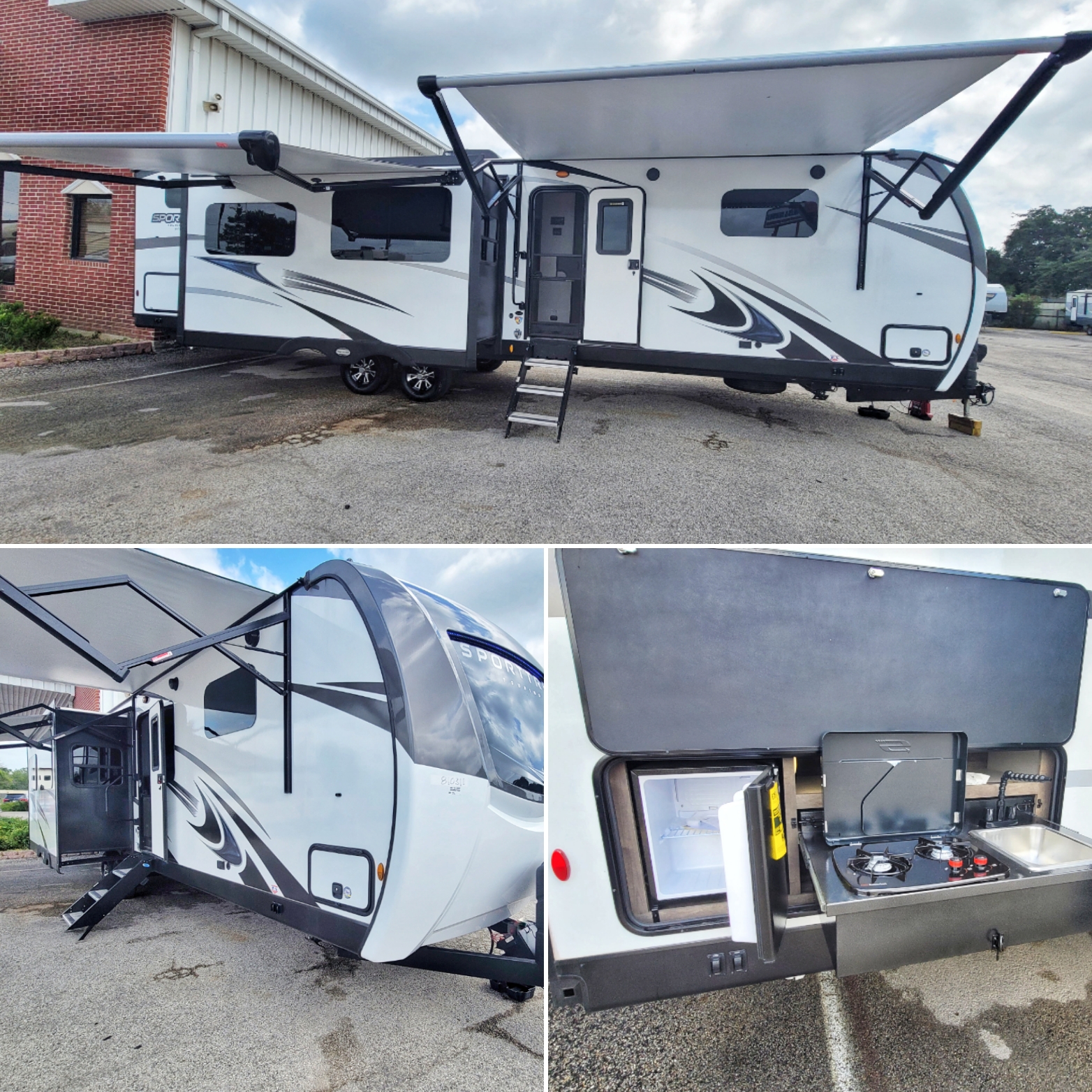 Travel Trailer - KZ Venture Sporttrek 343VIB 3 Slides