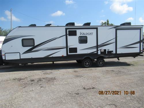 Travel Trailer - 3 Slide Outs - Wildcat T343 BIK