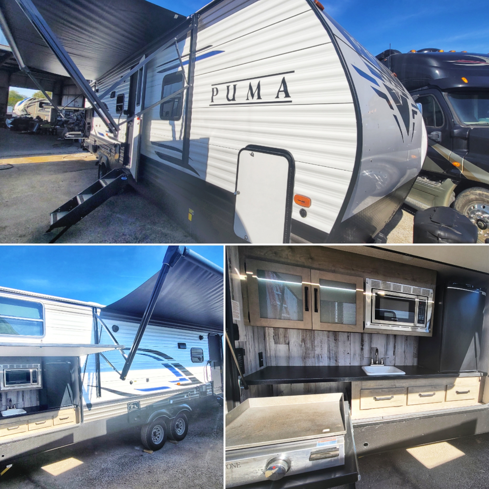 Travel Trailer - 3 Slide Outs Puma 32RBFQ