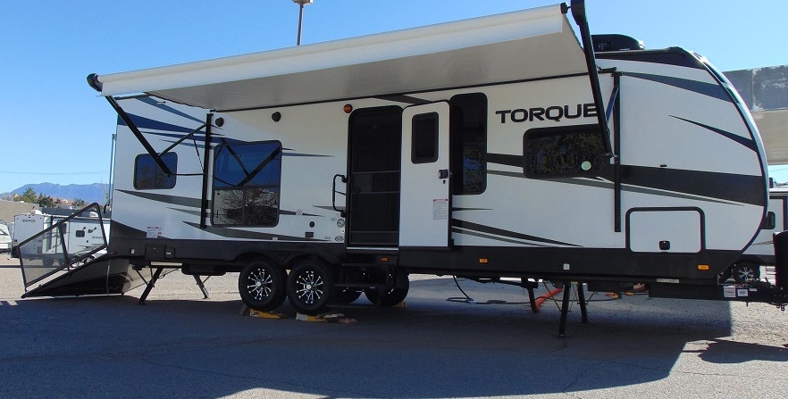 Travel Trailer- 2 Slide Out Torque Toy Hauler