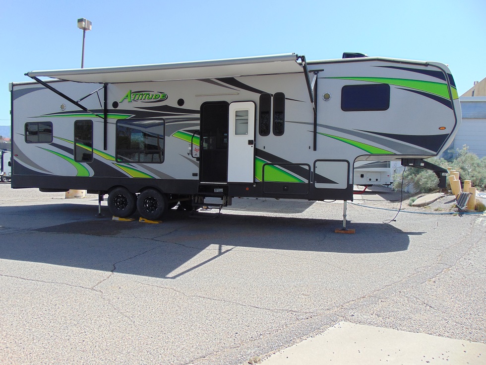 Attitude Toy Hauler- 2 Slideout Toy Hauler