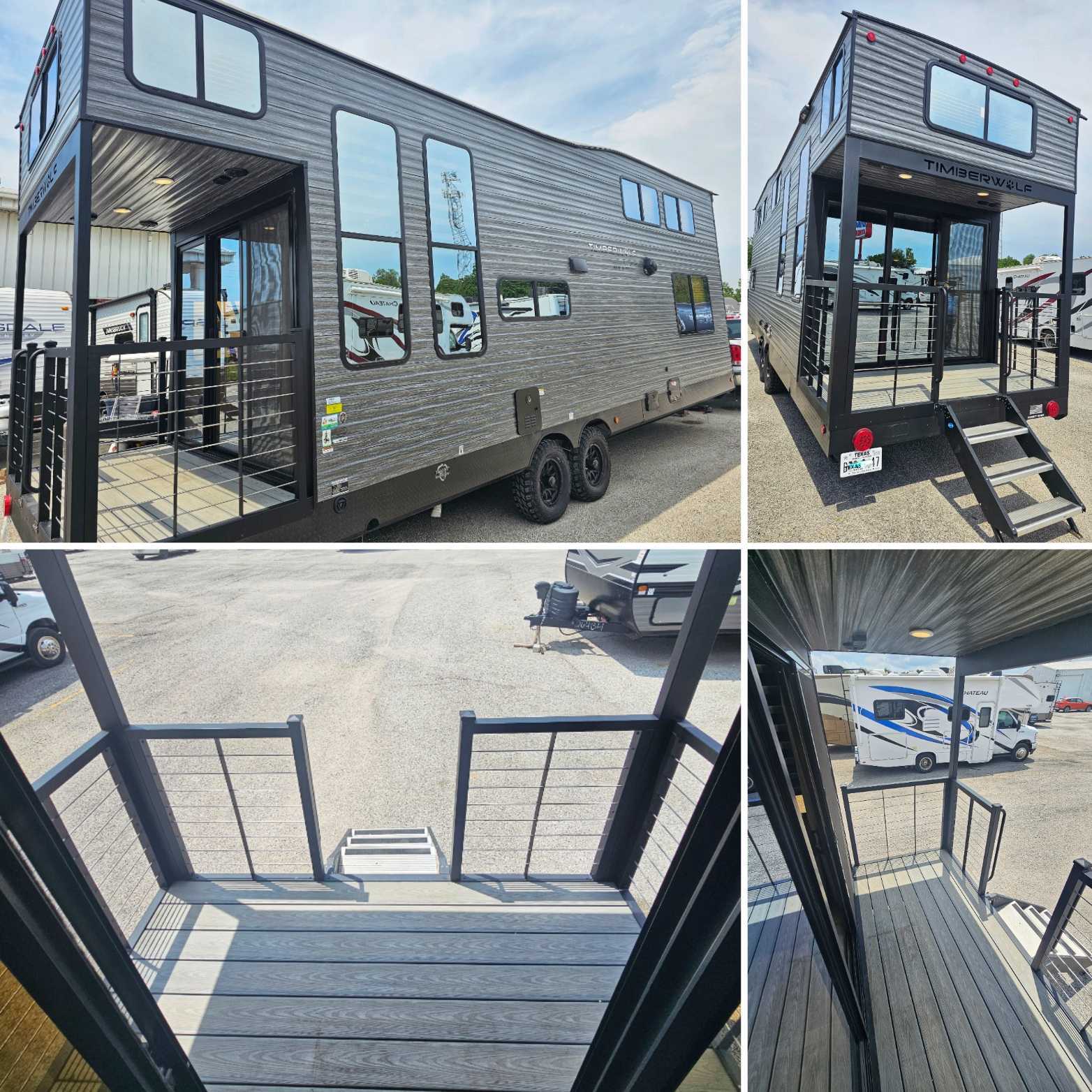 Travel Trailer - Non Slide LOFT Lodge Forest River Timberwolf 20OG