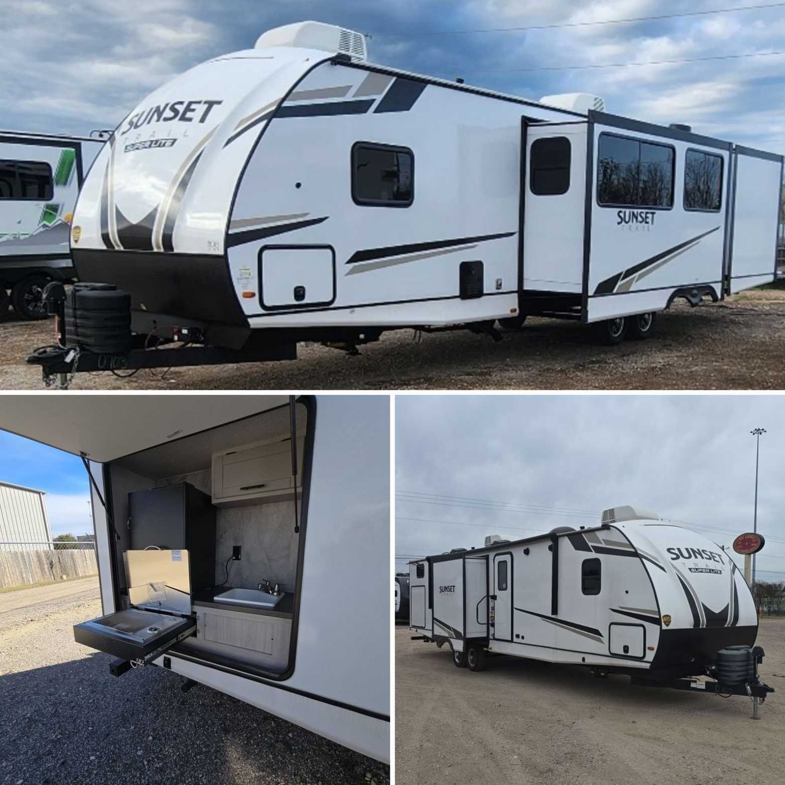 Travel Trailer - 3 Slide Out Sunset Trail SS331BH