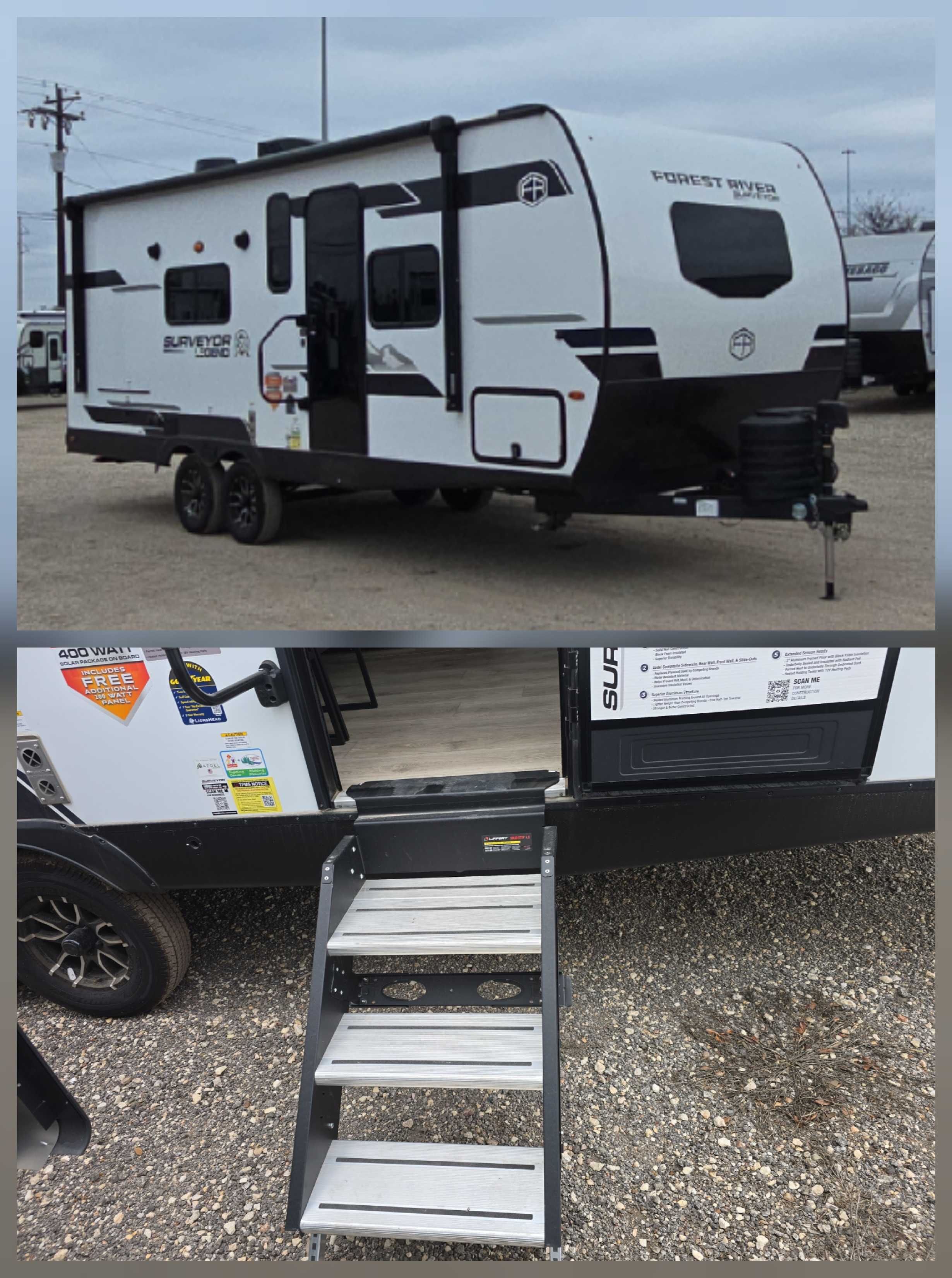 Travel Trailer - 1 Slide Out Surveyor Legend 204MKLE