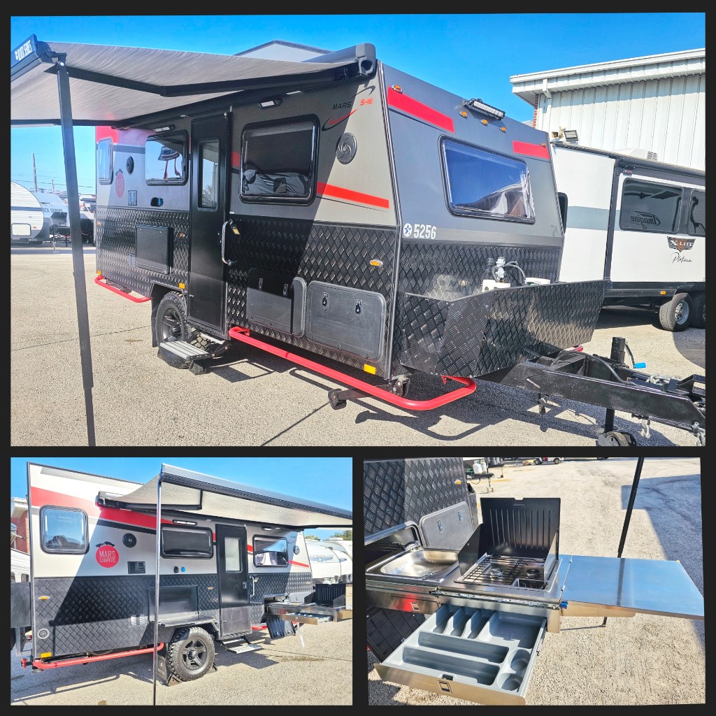 Travel Trailer - Non Slide OFF ROAD Black Series MARS-16
