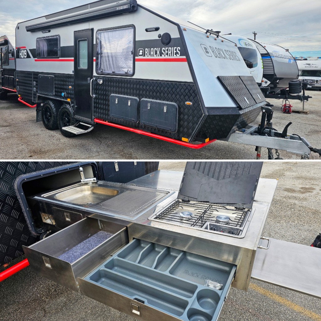 Travel Trailer - Non Slide OFF ROAD Black Series HQ19